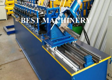 Metal Stud And Track Roll Forming Machine 350mm H Beam Main Frame