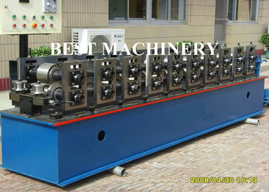 Steel Wall Angle Bar Cold Roll Forming Machine L Shape Bead Perforated