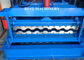 Glazed Corrugated Metal Roof Tile Roll Forming Machine PLC Control System