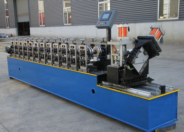 Drywall Partition C U Profile Metal Stud And Track Roll Forming Machine PLC Control