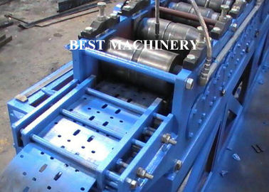 Pallet Storage Rack Upright Shelf Panel Profile Roll Forming Machine For Supermarket