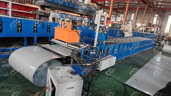 3T Hydraulic Cutting Roofing Sheet Roll Forming Machine With PLC Control System