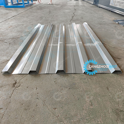 Hydraulic Cutting High Speed Automatic Rib Roofing Sheet Roll Forming Machine