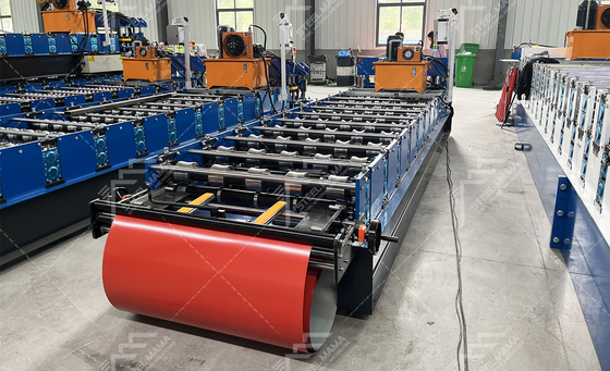 3Kw Hydraulic Cutting Steel Roof Sheet Roll Forming Machine Price