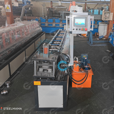 Zambia Popular Galvanized Steel Rolling Shutter Profile Roller Door Roll Forming Machine