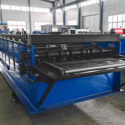 Steel Profile Galvanized PLC Control Decking Sheet Floor Roll Forming Machine