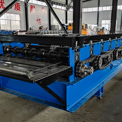 Steel Profile Galvanized PLC Control Decking Sheet Floor Roll Forming Machine
