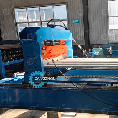 Galvanized Flying Cutter Non Stop 20m/min Decking Floor Steel Sheet Roll Forming Machine