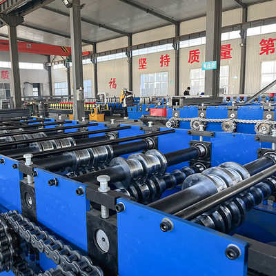 Heavy Duty Steel Decking Sheet Panel Sheet Roll Forming Machine