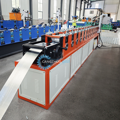 Romania Hydraulic Type Rolling Shutter Door Making Roll Forming Machine
