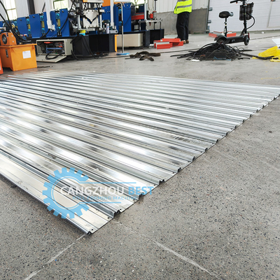 Romania Hydraulic Type Rolling Shutter Door Making Roll Forming Machine