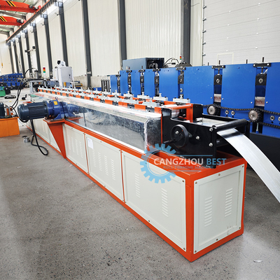 Romania Hydraulic Type Rolling Shutter Door Making Roll Forming Machine