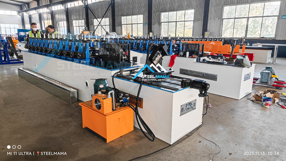 High-Speed PLC Controlled Stud and Track Roll Forming Machine for C U L T Ceiling Grid