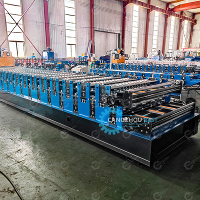 High Speed Corrugated Sheet and Trapezodial Sheet Making Machine For Profile Flying Saw Cutter