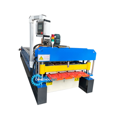 Gi 900mm Effective Width Steel Profile Ibr Roof Sheeting Roll Forming Machine For Building