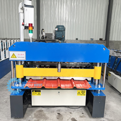 Gi 900mm Effective Width Steel Profile Ibr Roof Sheeting Roll Forming Machine For Building