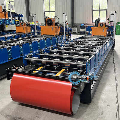 Gi 900mm Effective Width Steel Profile Ibr Roof Sheeting Roll Forming Machine For Building