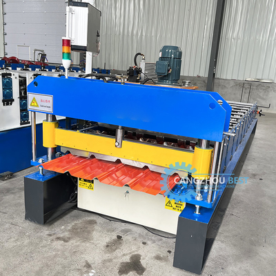 Gi 900mm Effective Width Steel Profile Ibr Roof Sheeting Roll Forming Machine For Building