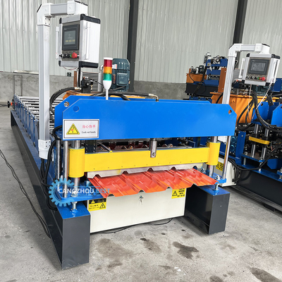 Gi 900mm Effective Width Steel Profile Ibr Roof Sheeting Roll Forming Machine For Building