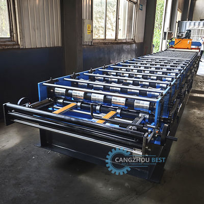 Hydraulic Plc Control Metal Roofing Sheet Roll Forming Machine