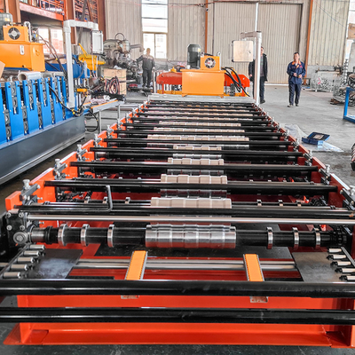 Newest Design For Wold Wide Market Roofing Sheet Roll Forming Machine With PLC Control