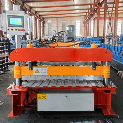 Newest Design For Wold Wide Market Roofing Sheet Roll Forming Machine With PLC Control
