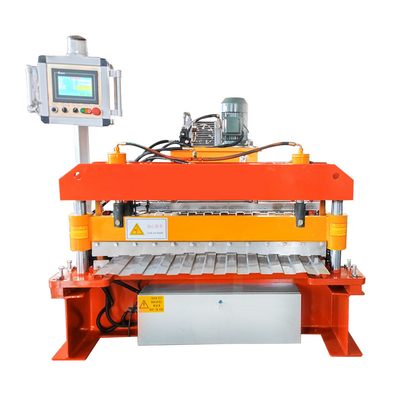 Newest Design For Wold Wide Market Roofing Sheet Roll Forming Machine With PLC Control