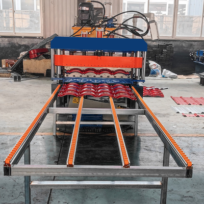 Kenya Popular Roman/Oriental Corugated Tile Roll Forming Making Machine