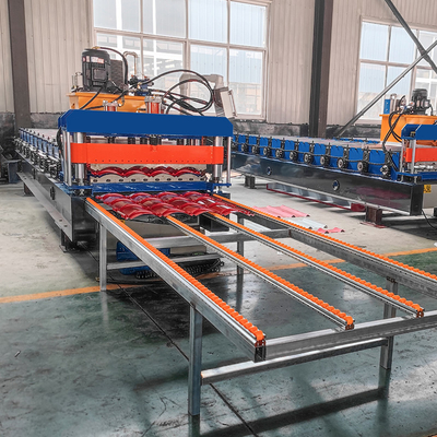 Kenya Popular Roman/Oriental Corugated Tile Roll Forming Making Machine