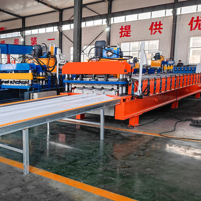 Color Steel Profile High Speed Rib/R Panel Roof Sheet Roll Forming Making Machine