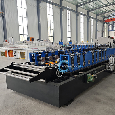 Pallet Storage Rack Upright Shelf Panel Profile Roll Forming Machine For Supermarket
