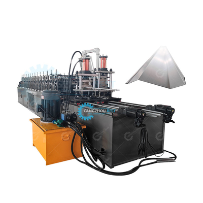 Double Line Metal Steel Garden Safty Palisde Fence Profile Machine Roll Forming Machine