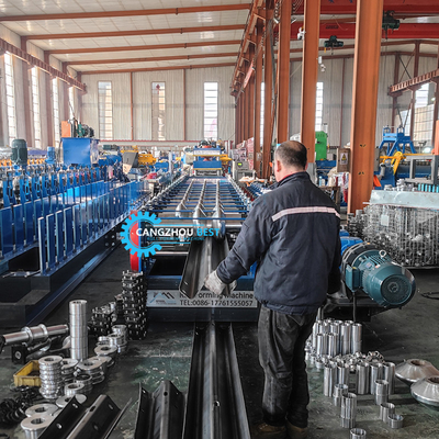 Steel Thickness 4mm Iron Fast Change 2&amp;3 Waves Crash Barrier Roll Forming Machine