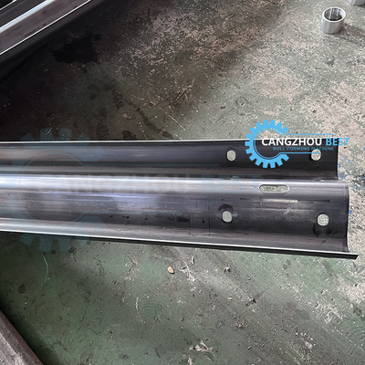 Steel Thickness 4mm Iron Fast Change 2&amp;3 Waves Crash Barrier Roll Forming Machine