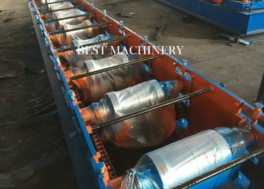 Classic Galvanized Aluminum Steel Metal Roof Ridge Cap Tile Roll Forming Machine 14 station