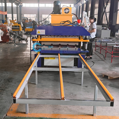 1000mm Coil Width IBR Sheet Corrugated Steel Profile Double Layer Roll Forming Machine