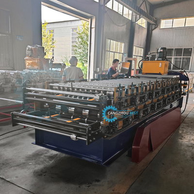 1000mm Coil Width IBR Sheet Corrugated Steel Profile Double Layer Roll Forming Machine