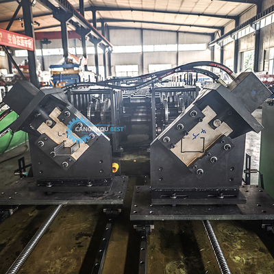 High Speed 30m/Min Double Line Stud And Track Making Roll Forming Machine