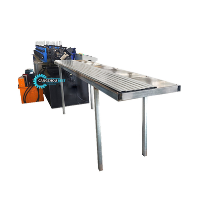 Hydraulic Cutting And Punching Main Channel Roll Forming Machine
