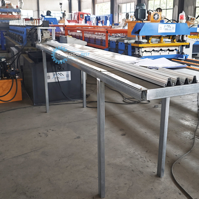 High Speed Flying Cutting Non Stop Furring Channel Roll Forming Machine