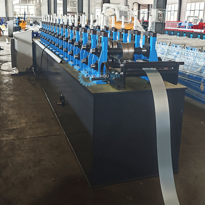 High Speed Flying Cutting Non Stop Furring Channel Roll Forming Machine