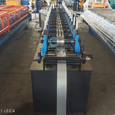 High Speed Flying Cutting Non Stop Furring Channel Roll Forming Machine