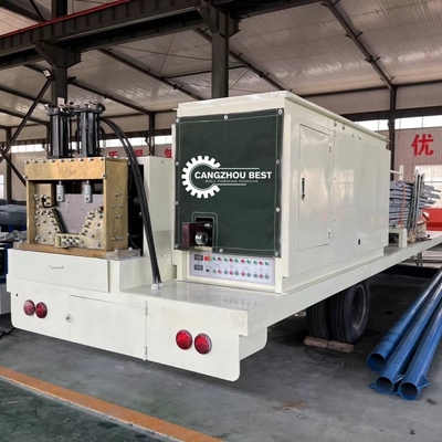 PPGI GI Mobile K Span Roll Forming Machine For Masonry Concrete And Steel Structures