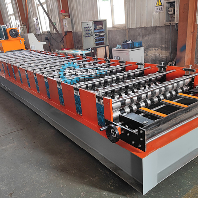 Professional Building Roof Tile Roll Forming Machine For Steel Roof Wall Sheet Production