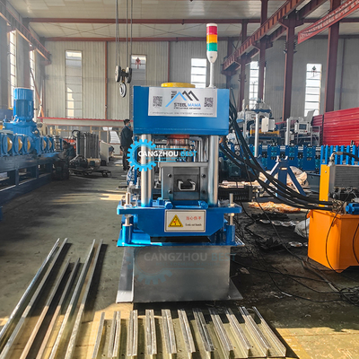 Steel Profile Channel Roll Forming Machine Manually Change Size C Purlin 80-300mm Web Size