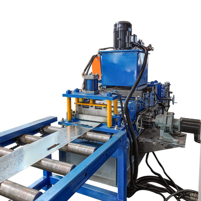 Auto PLC Control Self Lock Door Frame Making  Cold Roll Formming Machine