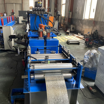 0.8-1.2Mm Self Lock Double Head Door Frame Roll Forming Machine