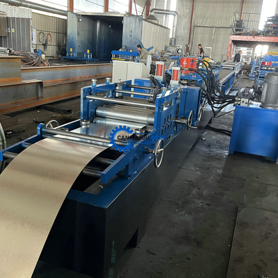 Hydraulic Cutting Self Lock Galvanized Steel Door Frame Roll Forming Machine