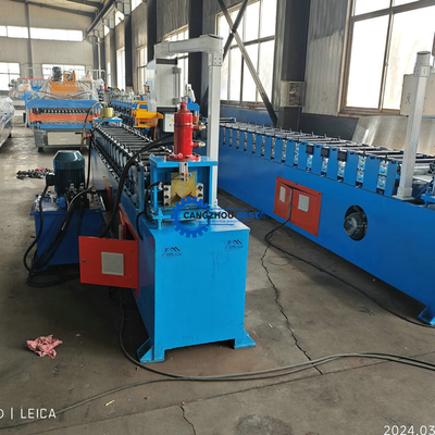 PLC Controlled Perforated Garden Fence Roll Forming Machine With Customizable Design