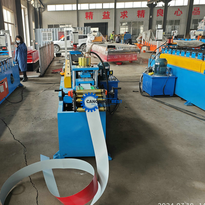 PLC Controlled Perforated Garden Fence Roll Forming Machine With Customizable Design